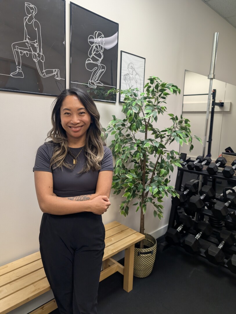 photo of christine bersabe a sports-focused registered massage therapist rmt